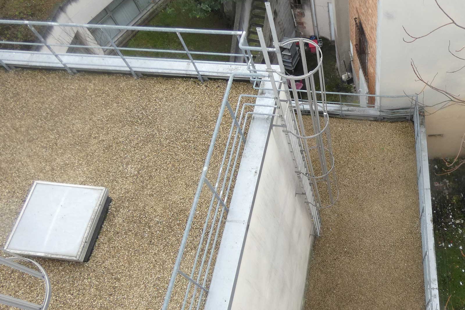 sécurité en toiture