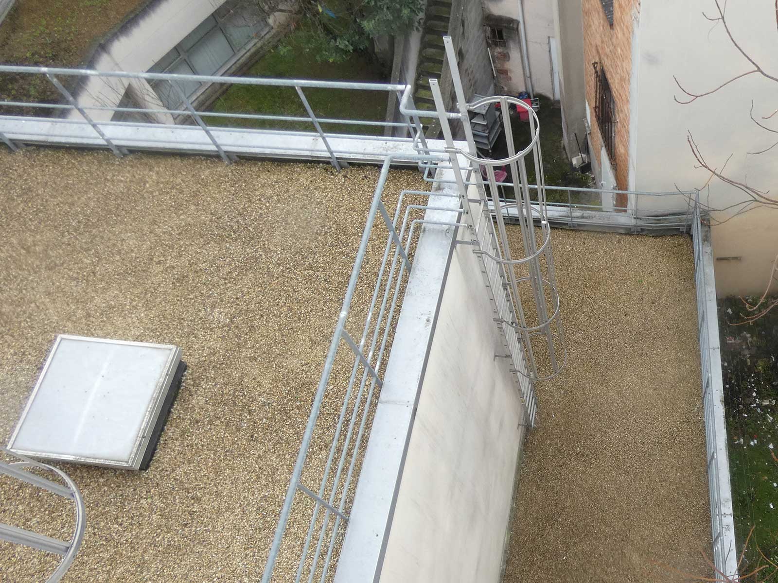 sécurité en toiture