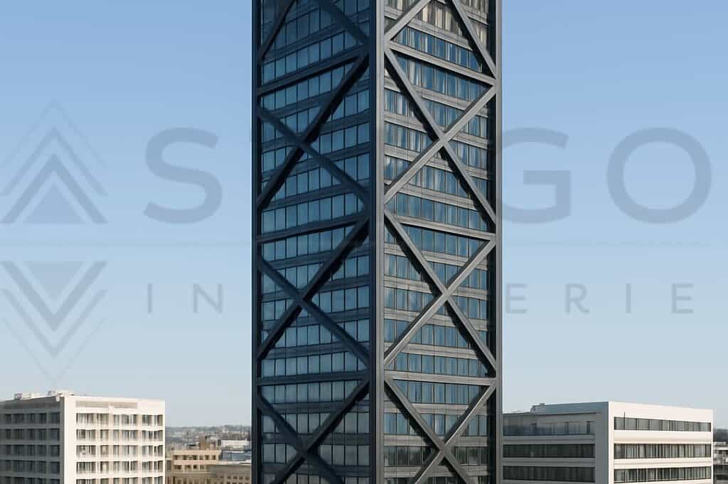 Exosquelette façade et structure