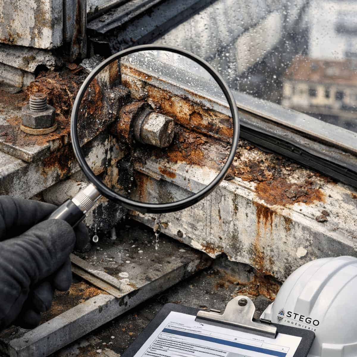 corrosion des ouvrages en acier