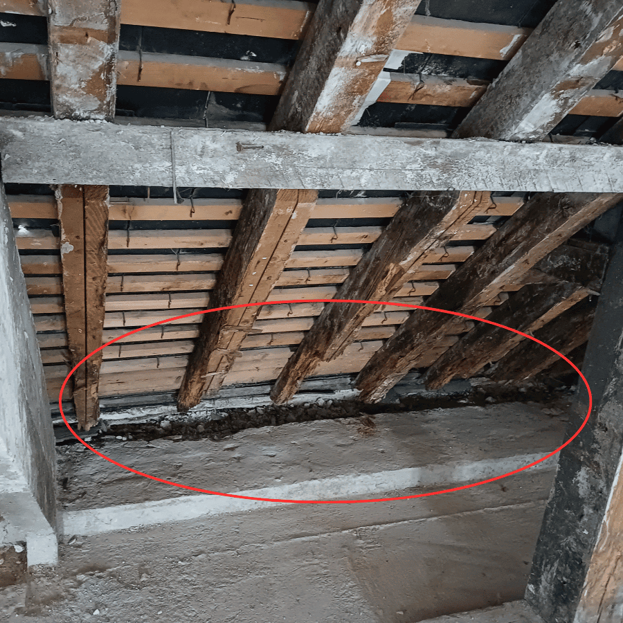 D&eacute;fauts de conception charpente bois