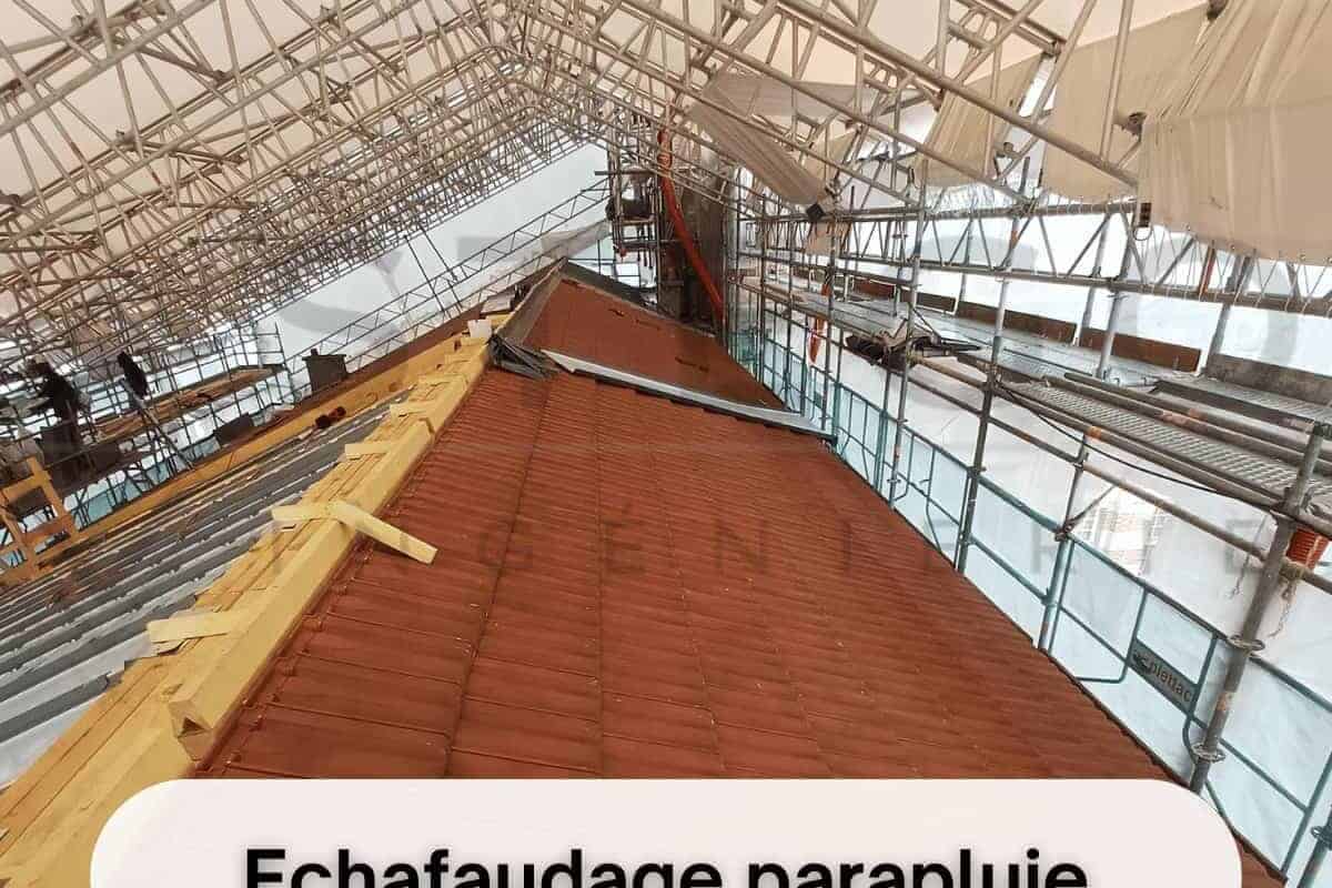 échafaudage parapluie