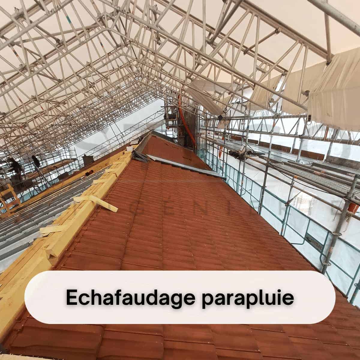 échafaudage parapluie