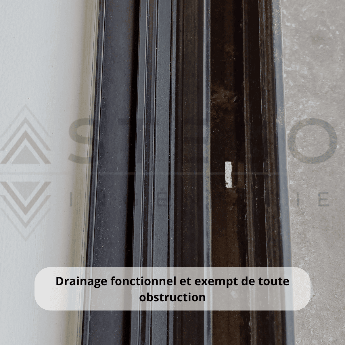 Trou de drainage